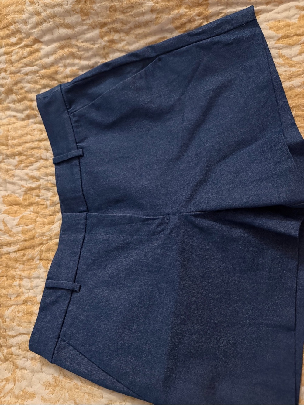LOFT Navy Tailored Women's Bermuda Shorts